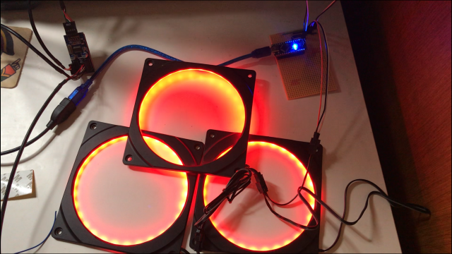 Phanteks digital halos Arduino RGB controller